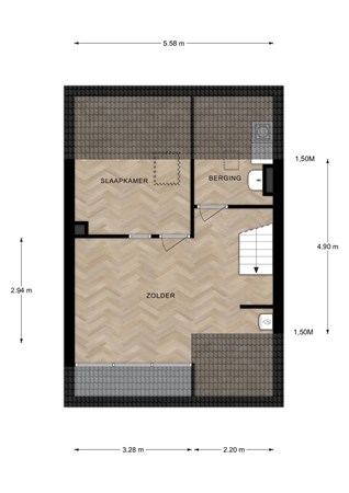 Floorplan - Brinkgreverweg 126, 7413 AG Deventer